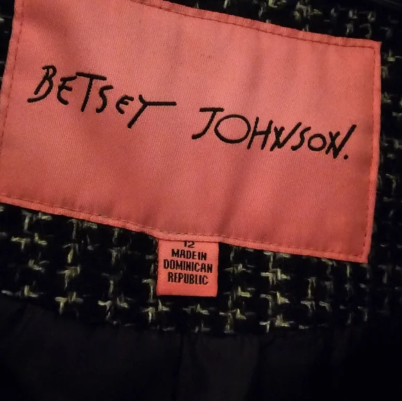 Betsey Johnson Coat Size 12 - Picture 4 of 4